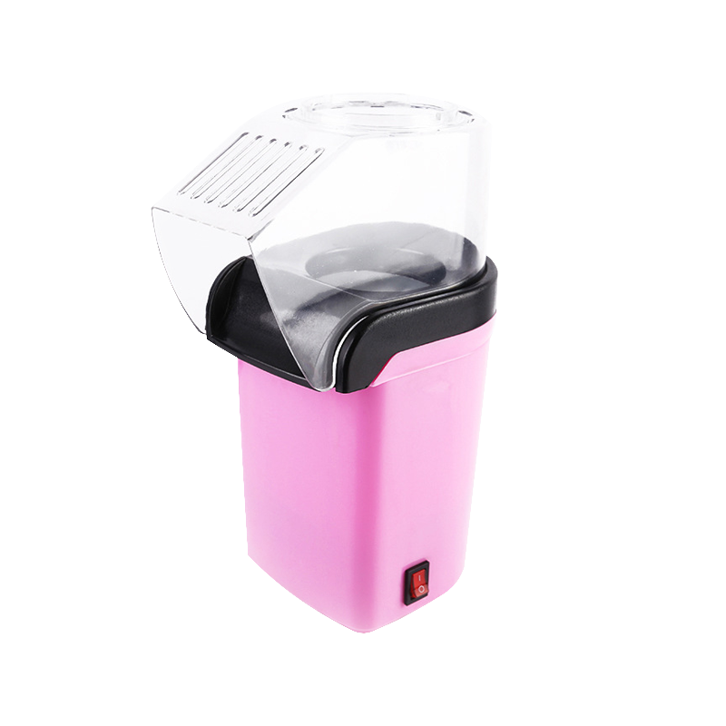Rode aluminium pan-popcornmachine, model PM-1200, Europese stekker
