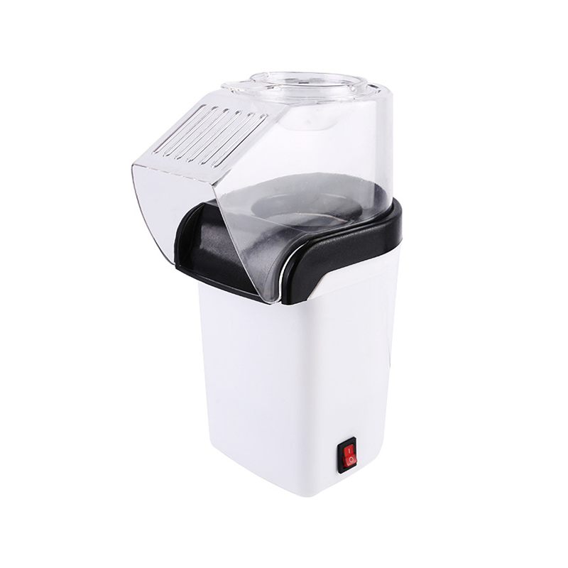 Rode aluminium pan-popcornmachine, model PM-1200, Europese stekker
